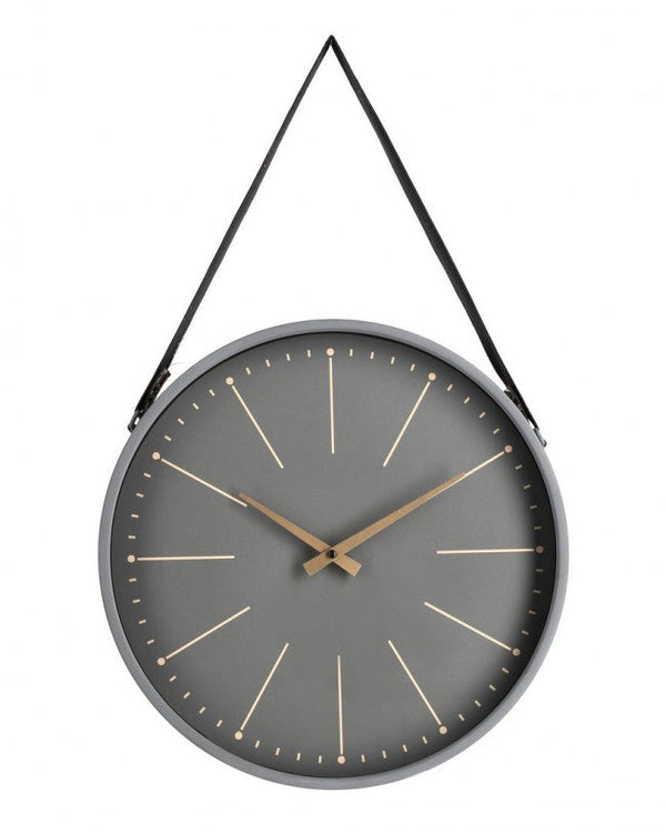 online Orologio da Muro 40x6x66 cm Timeline in Legno Grigio