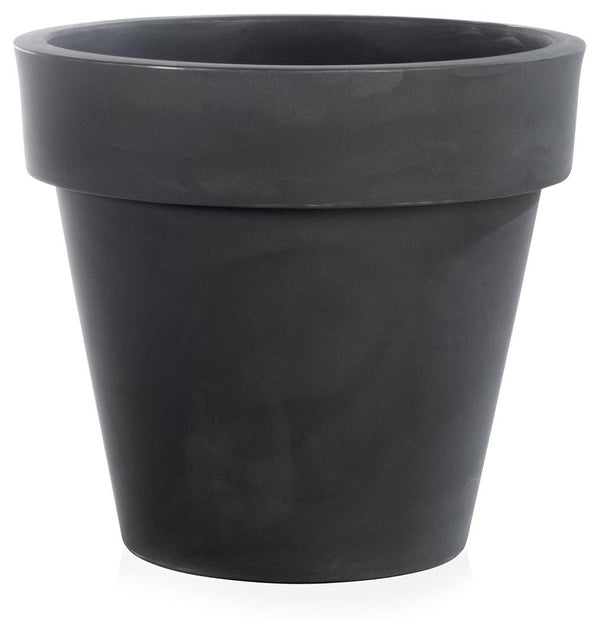 sconto Vaso in Polietilene Standard One Antracite Varie Misure
