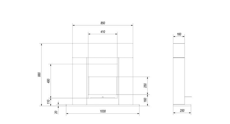 Camino a Bioetanolo da Pavimento Flig El Monte Bianco Varie Misure