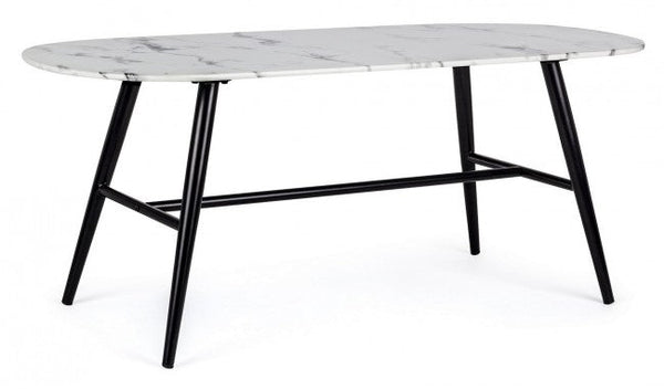 prezzo Tavolino Marble 110x50 in Vetro