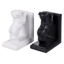 Set 2 Fermalibri 15,5x10x20 cm  in Poliresina VdE Tivoli 1996 Dogs