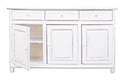Credenza Colette 3 Ante 3 Cassetti in Legno