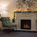 Camino a Bioetanolo da Pavimento 150x32x112 cm Wilson Bianco