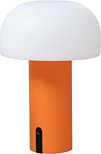 Lampada a Led da Tavolo Tonalità di Colore 2700K Dimmerabile Fungo Arancione   