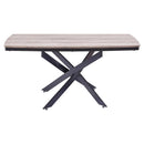 Tavolo da Pranzo 160x79x90 cm in Legno Nobilitato Rovere