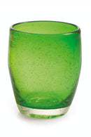 Set 6 Bicchieri Ø7,3x10 cm in Vetro Soffiato Villa d'Este Home Tivoli Acapulco Verdi