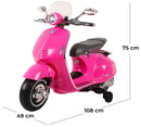 Piaggio Vespa 946 Elettrica 12V per Bambini Rosa