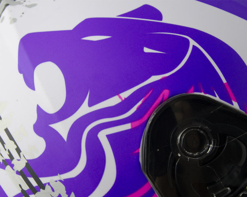 Casco Integrale per Scooter Visiera Lunga CGM Lion 315G Bianco Varie Misure