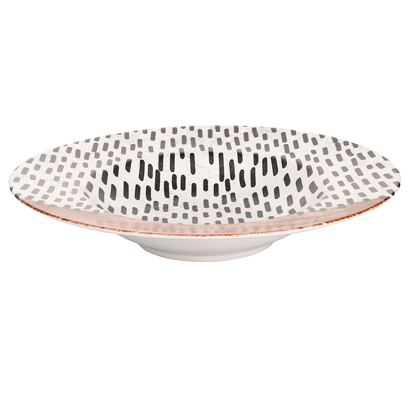 Set 4 Piatti Ø28x5,5 cm  in Ceramica VdE Tivoli 1996 Switch 