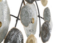 Pannello in Ferro Round Leaf 92x5,5x50 cm in Ferro Multicolor
