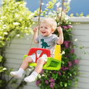 Altalena per Bambini 9-36 Mesi 42x33x120-180 cm in PP e PE con Corda