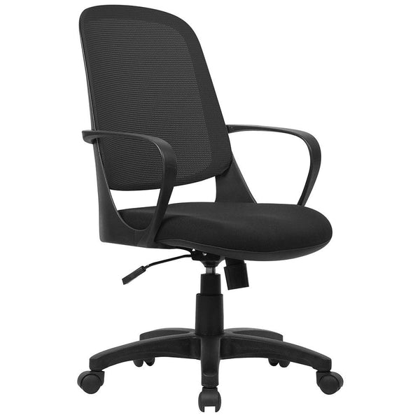 online Sedia Poltrona Operativa da Ufficio in Tessuto e Rete Tosini Washington Nero