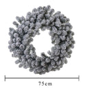 Corona Abetone Ø75 cm 160 Tips 