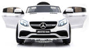 Macchina Elettrica per Bambini 12V Mp4 con Licenza Mercedes GLE 63 AMG Coupè Bianca