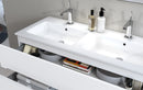 Mobile Bagno Sospeso 121cm TFT Swing Bianco Cromato