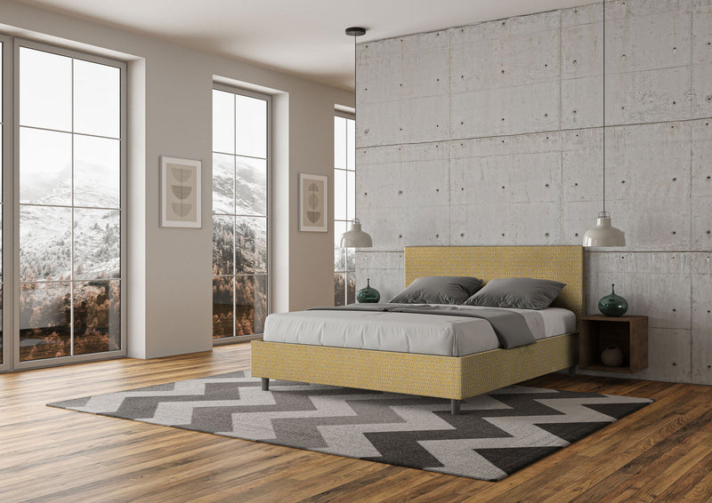 Letto Matrimoniale Adele Labirinto 06 Giallo Varie Misure