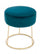 Pouf Clarissa Deep D35 in Tessuto effetto Velluto