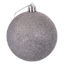 Set 8 Palle di Natale Ø7 cm in Plastica Argento