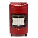 Stufa a Gas Gpl Rossa da Interno Infrarossi 4200W 15Kg