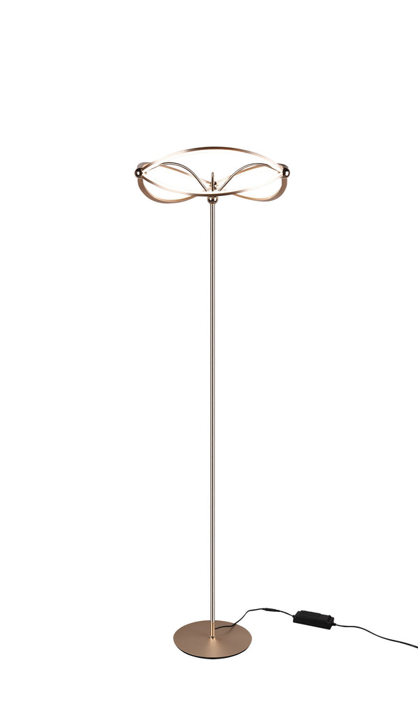 acquista Piantana da Interno a LED in Metallo Ottone Opaco