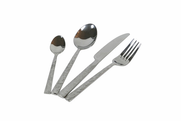 Servizio Set di Posate 24 Pezzi in Acciaio Satinato Villa d'Este Home Tivoli Munique sconto