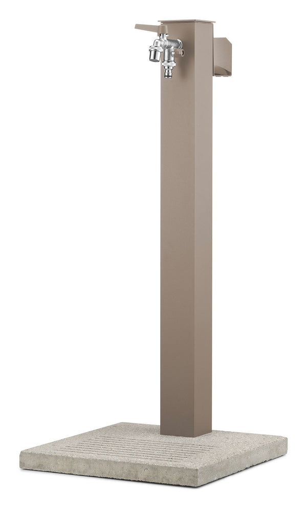 sconto Fontana da Giardino con Rubinetto Base e Portagomma Belfer 42/QRRB Tortora