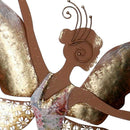 Fatina metallo ballerina oro cm 37x12xh67,3
