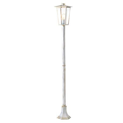 Lampada Palo Paletto per Giardino Colore Bianco e Oro per Esterno Linea White Livos prezzo