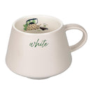 Set 8 Tazze Ø8x9 cm in New Bone China VdE Tivoli 1996 My favoritea