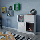 Camino a Bioetanolo da Pavimento 109,1x96,9 cm Flig Charlotte