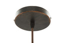 Lampadario Industry Ø46x32 cm in Ferro