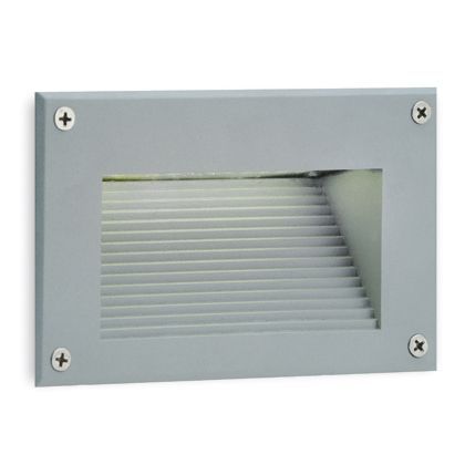 acquista Lampada Incasso a Led Riflesso Colore Alluminio per Esterno Linea Route Livos