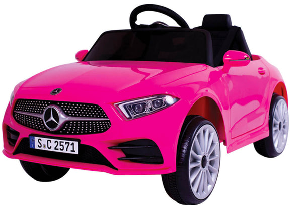 acquista Macchina Elettrica per Bambini 12V con Licenza Mercedes CLS 350 AMG Rosa