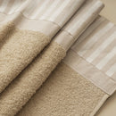 Set Spugna 4 Pezzi Asciugamani Viso + Ospite con Balza Garrini Jennifer Corda