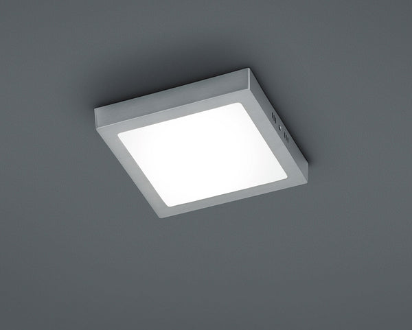 Plafoniera da Interno a LED in Alluminio Nichel Opaco online