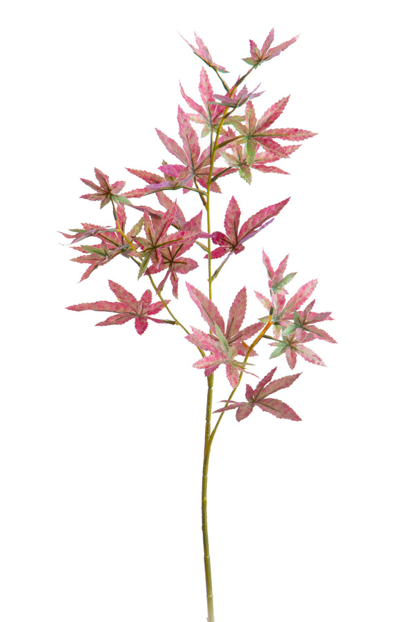 sconto Set 24 Rami di Acero Giapponese Artificiale Altezza 72 cm Rosso