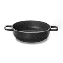 Tegame con Coperchio in Vetro Antiaderente 2 Manici Olympia Hard Cook Varie Misure