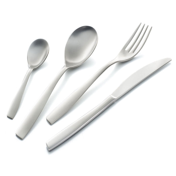 online Servizio Set di Posate 24 pezzi in Acciaio Inox Eme Eleven Sabbiato
