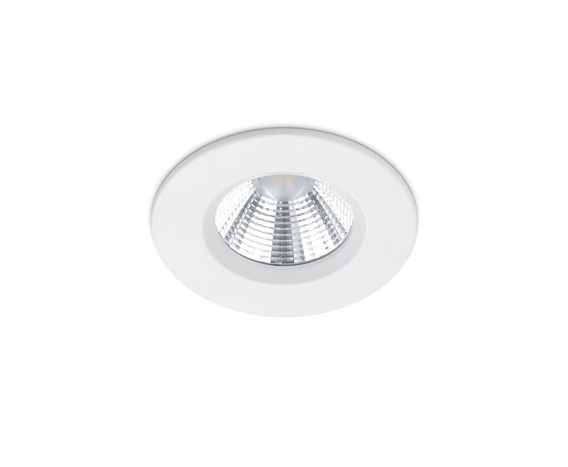 Illuminazione da Incasso da Interno a LED in Metallo Bianco Opaco