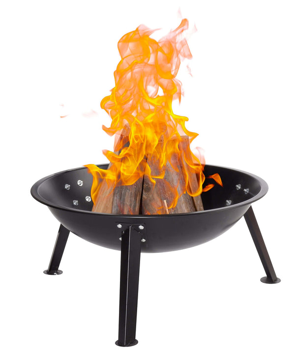 acquista Stufa Braciere Grill a Legna o Carbone da Esterno Qlima FFGW4068 Nero