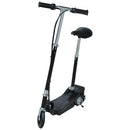 Monopattino Elettrico per Bambini 120W Pieghevole con Sedile Nero 