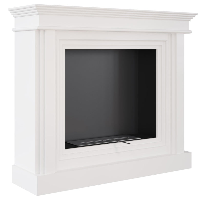 Camino a Bioetanolo da Pavimento 113x33,9 cm Flig Waco Bianco