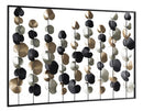Parete Kairos 102x66 cm in Acciaio