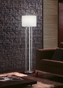 Piantana da Interno a led in Metallo Nickel Opaco