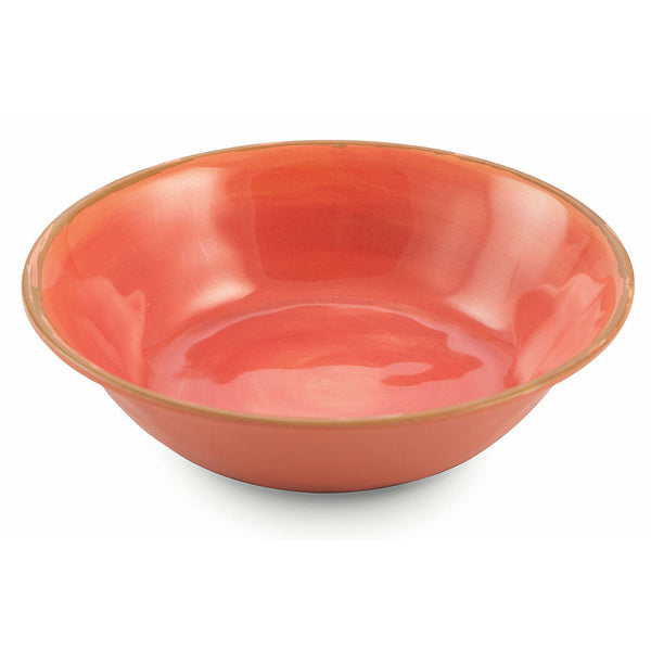 Servizio Piatti Fondi 6 Pezzi in Melammina Ø 19cm Villa d'Este Baita Arancio sconto