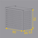 Copri Condizionatore 90x70x52 cm in Alluminio Blade S Antracite