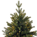 Albero di Natale Artificiale 120 cm 80 Led Verde 