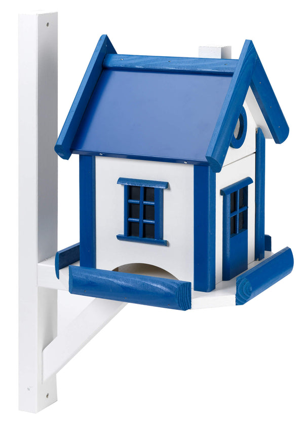 Nido per Uccellini 25x25xh28 cm Swety in Legno FSC Azzurro acquista