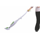 Scopa a Vapore Elettrica Lavapavimenti 10 in 1 1300W Kooper Vaporbella Elite Bianca e Verde