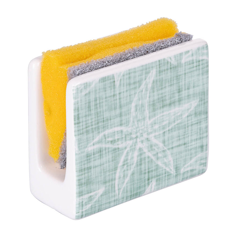 Porta Spugnetta 27x11,2x1,5 cm  in Ceramica VdE Tivoli 1996 Cozumel Acqua Marina